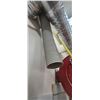 Image 8 : 70"+/- OF 8" DUST COLLECTOR VENT/DUCTING WITH A MIX OF 4" AND 5" CONNECTOR HOSE THAT HAS GROUNDING W
