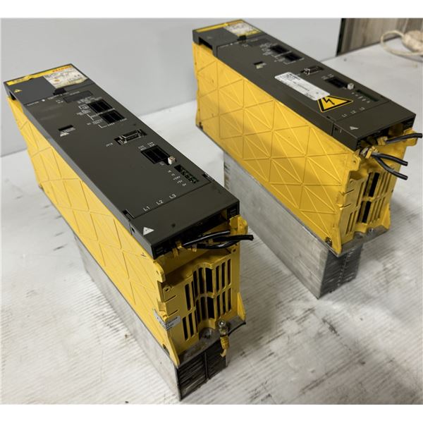 (2) Fanuc #A06B-6077-H111 Power Supply Module