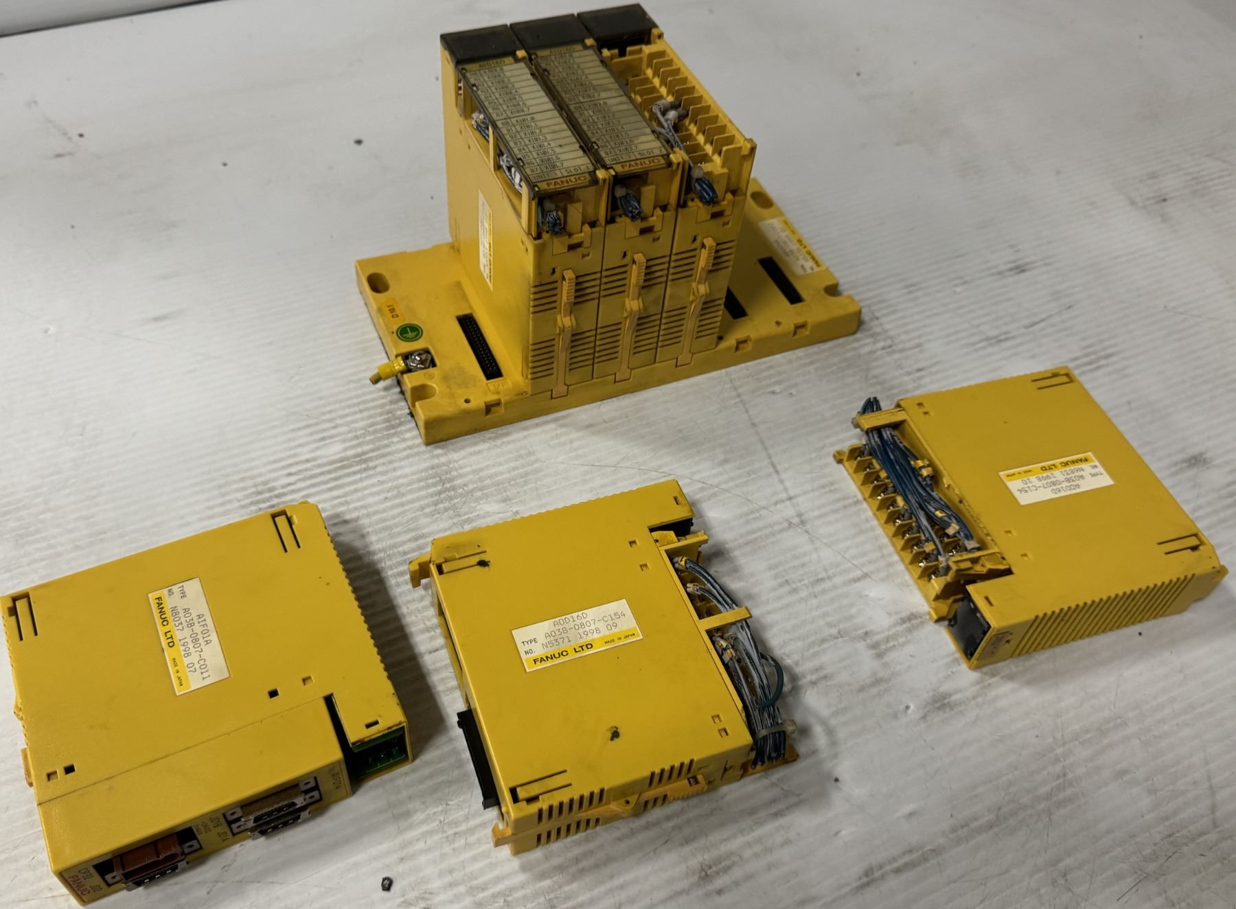 Fanuc Rack with Modules
