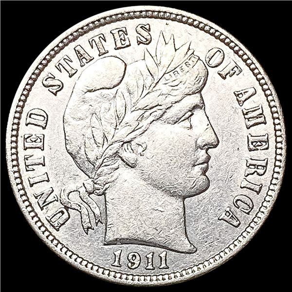1911 Barber Dime UNCIRCULATED