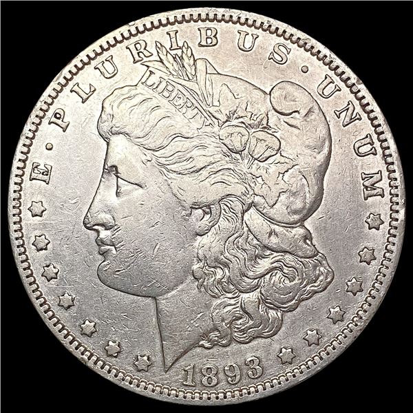 1893 Morgan Silver Dollar CLOSELY UNCIRCULATED