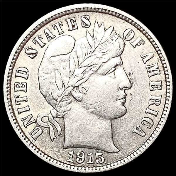 1915 Barber Dime UNCIRCULATED