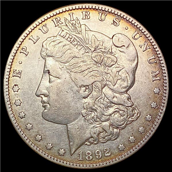 1892-S Morgan Silver Dollar NEARLY UNCIRCULATED