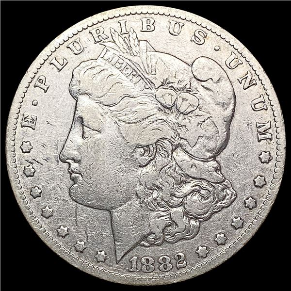 1882-CC Morgan Silver Dollar LIGHTLY CIRCULATED