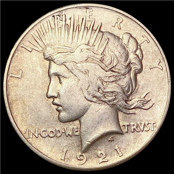 1921 Silver Peace Dollar CLOSELY UNCIRCULATED