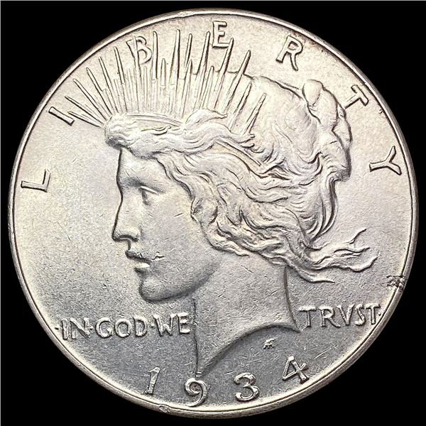 1934 Silver Peace Dollar UNCIRCULATED