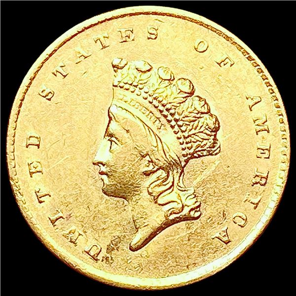 1855 Rare Gold Dollar UNCIRCULATED