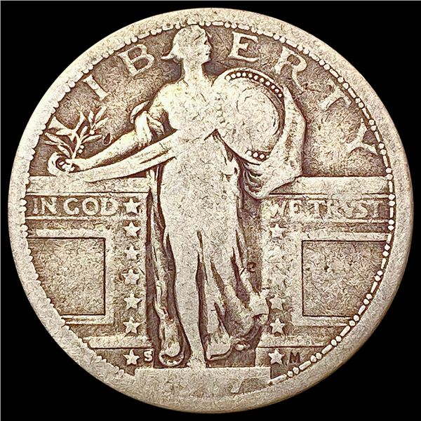 1917-S Standing Liberty Quarter NICELY CIRCULATED