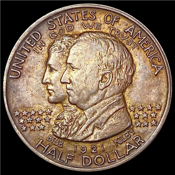 1921 Alabama Half Dollar CHOICE AU