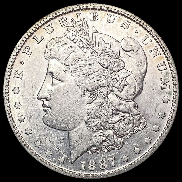 1887 Morgan Silver Dollar CLOSELY UNCIRCULATED