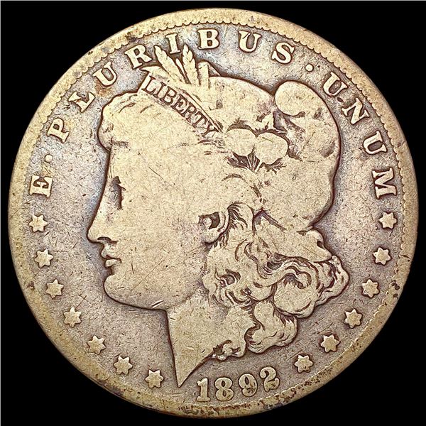1892-CC Morgan Silver Dollar NICELY CIRCULATED