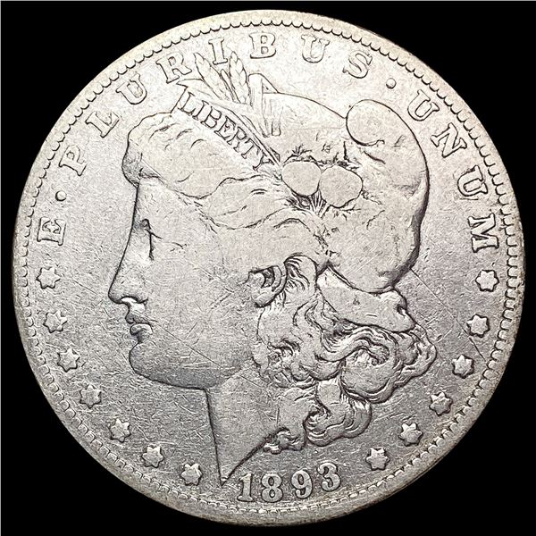 1893 Morgan Silver Dollar NICELY CIRCULATED