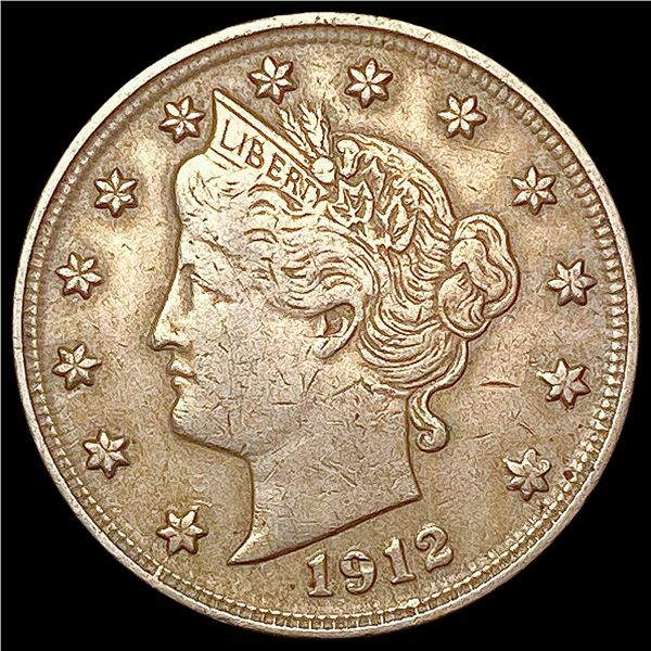 1912-S Liberty Victory Nickel LIGHTLY CIRCULATED