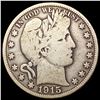 Image 1 : 1915 Barber Half Dollar NICELY CIRCULATED