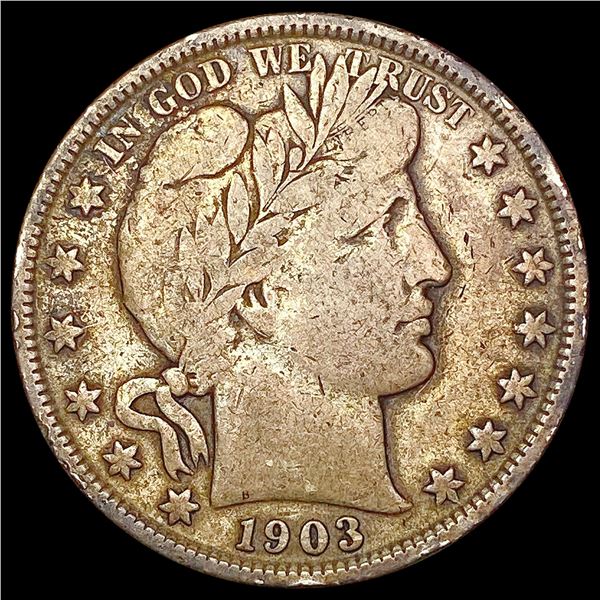 1903 Barber Half Dollar NICELY CIRCULATED