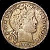 Image 1 : 1903 Barber Half Dollar NICELY CIRCULATED