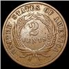 Image 2 : 1870 Two Cent Piece LIGHTLY CIRCULATED