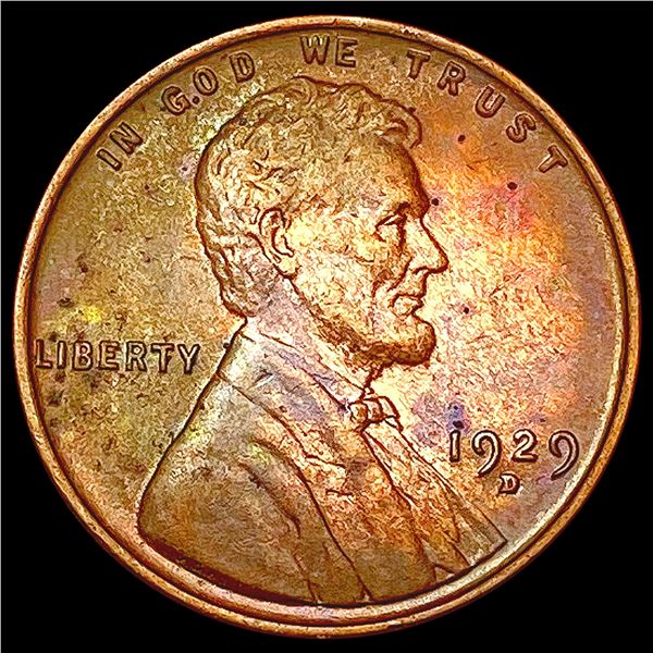 1929-D Wheat Cent CLOSELY UNCIRCULATED