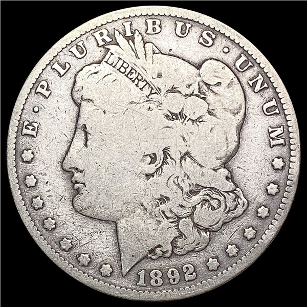 1892-S Morgan Silver Dollar NICELY CIRCULATED