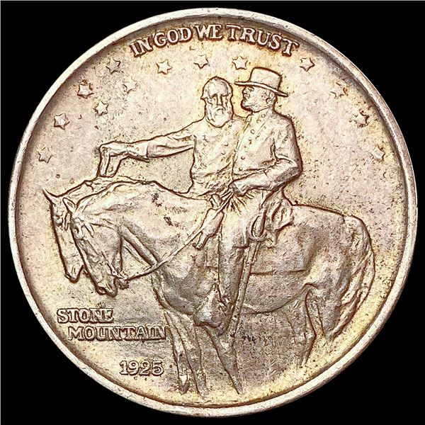 1925 Stone Mountain Half Dollar CHOICE AU