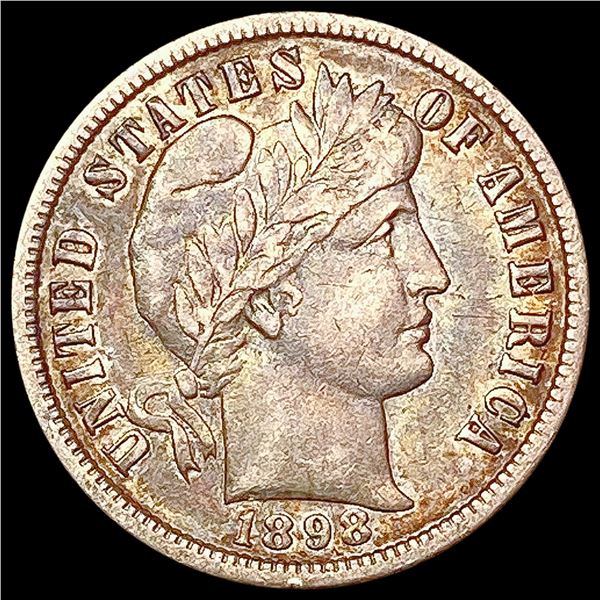 1898-O Barber Dime NEARLY UNCIRCULATED