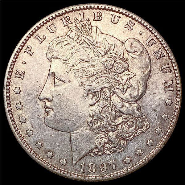 1897-S Morgan Silver Dollar UNCIRCULATED