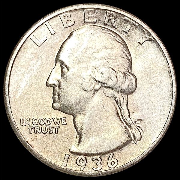 1936-D Washington Silver Quarter UNCIRCULATED