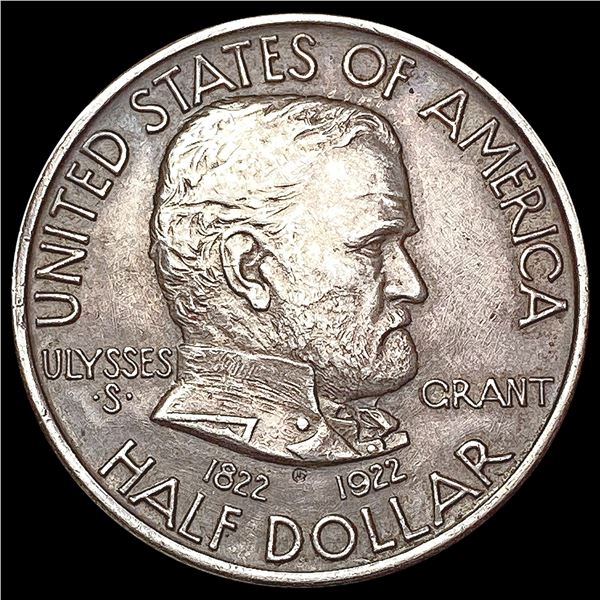 1922 Grant Half Dollar CLOSELY UNCIRCULATED