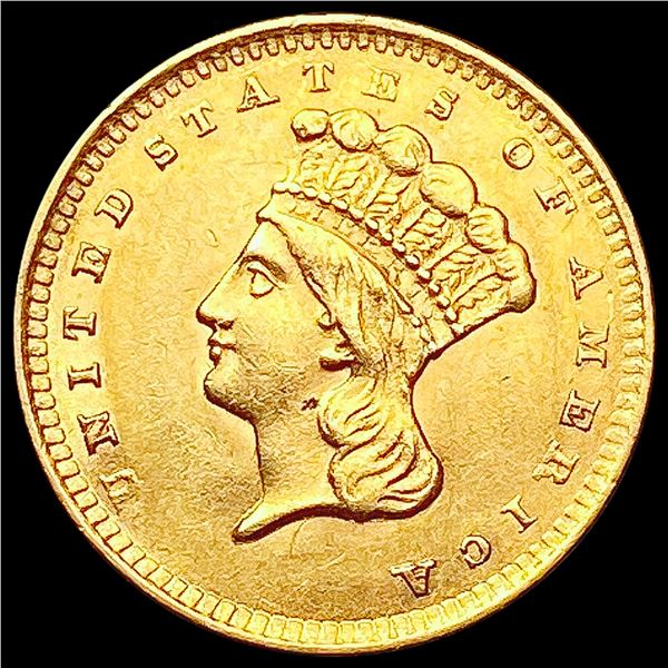 1856 Rare Gold Dollar UNCIRCULATED
