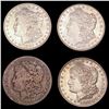 Image 1 : [4] 1878-1901 Morgan Silver Dollar HIGH GRADE