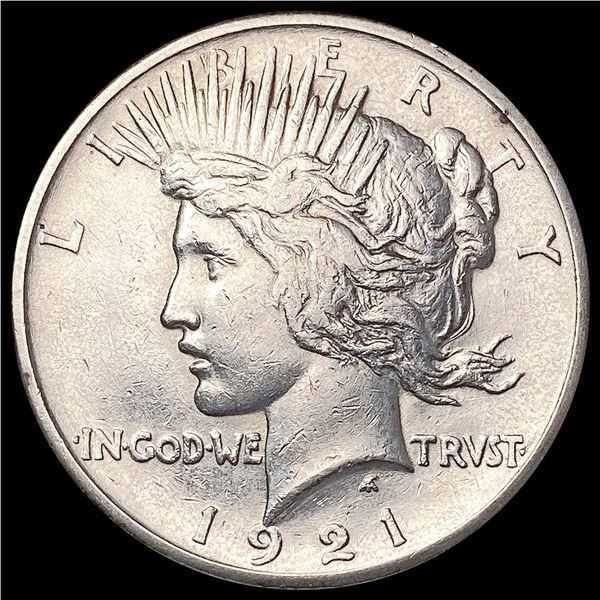 1921 Silver Peace Dollar CLOSELY UNCIRCULATED
