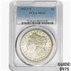 Image 1 : 1882-CC Morgan Silver Dollar PCGS MS63