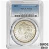 Image 1 : 1899 Morgan Silver Dollar PCGS MS62