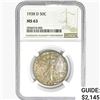 Image 1 : 1938-D Walking Liberty Half Dollar NGC MS63