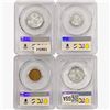 Image 2 : [4] 1926-1948 US Varied Coinage PCGS MS/XF