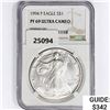 Image 1 : 1994-P American Silver Eagle NGC PF69 UC