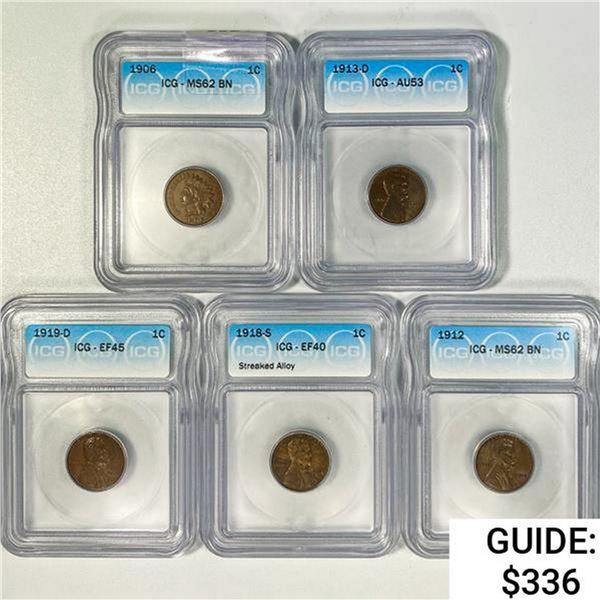[5] Cents ICG  1906-1919