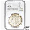Image 1 : 1897 Morgan Silver Dollar NGC MS63