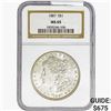 Image 1 : 1887 Morgan Silver Dollar NGC MS65