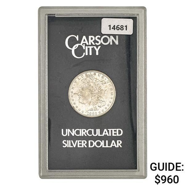 1882-CC Morgan Silver Dollar