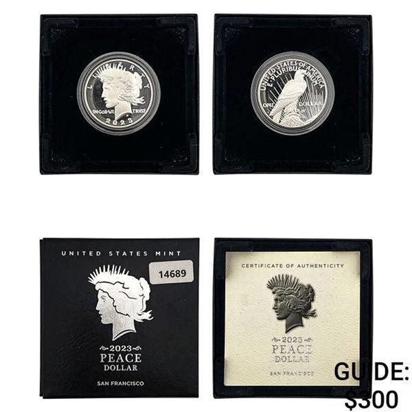 2023-S Silver Peace Dollar
