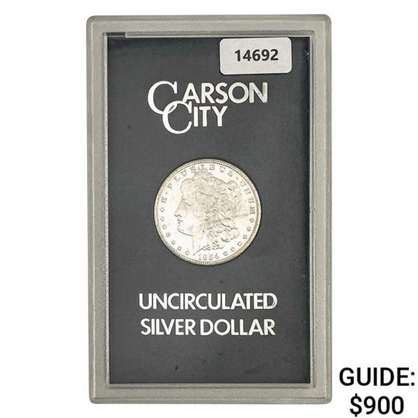 1884-CC Morgan Silver Dollar