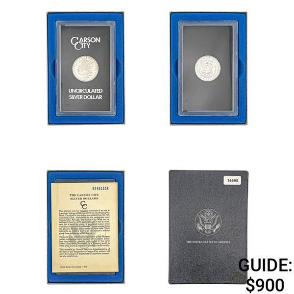 1883-CC Morgan Silver Dollar GSA