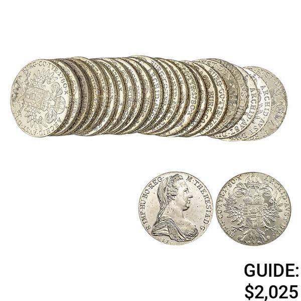 [25] 1780 SF Austria Maria Theresia Silver Thaler