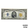 Image 1 : 1934-A $5 "NORTH AFRICA" SILVER CERTIFICATE UNC