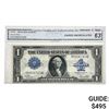 Image 1 : 1923 $1 "HORSEBLANKET" SC CGA UNC-63