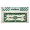 Image 2 : 1923 $1 "HORSEBLANKET" SILVER CERT. PCGS EF-45