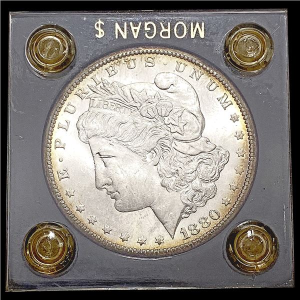 1880-CC Morgan Silver Dollar GEM BU
