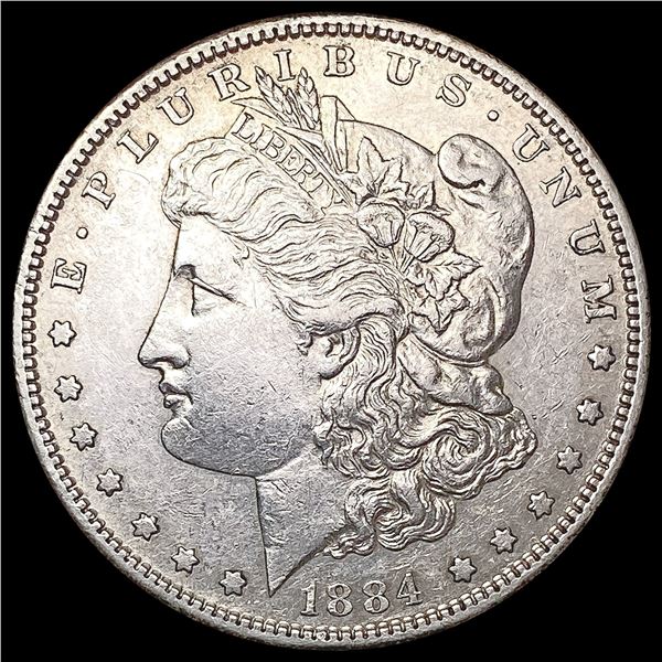 1884-S Morgan Silver Dollar CLOSELY UNCIRCULATED