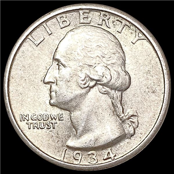 1934 Washington Silver Quarter UNCIRCULATED